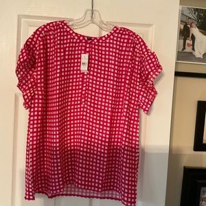 Flutter sleeve XL Ann Taylor Blouse